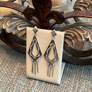 Vintage Mike Platero Sterling Earrings